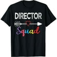 thumbnail image 1 of Director Squad Team Funny Back To School Teacher supplies T-Shirt Black 2X-Large, 1 of 4