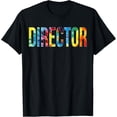 thumbnail image 1 of Director Tie Dye Appreciation Day Hello Back To School T-Shirt, 1 of 4