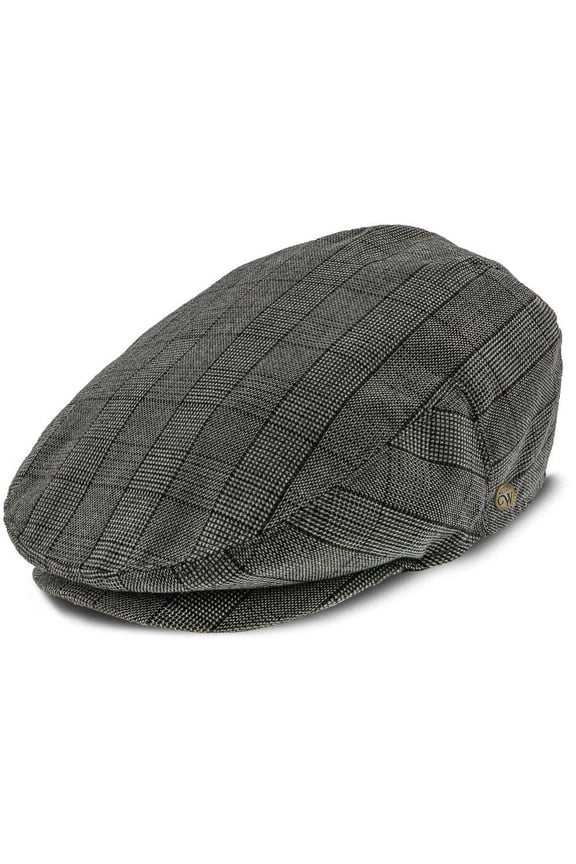 Director - Walrus Hats Grey Plaid Polyester Ivy Cap