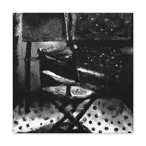 "Directors Chair Portrait" - Canvas