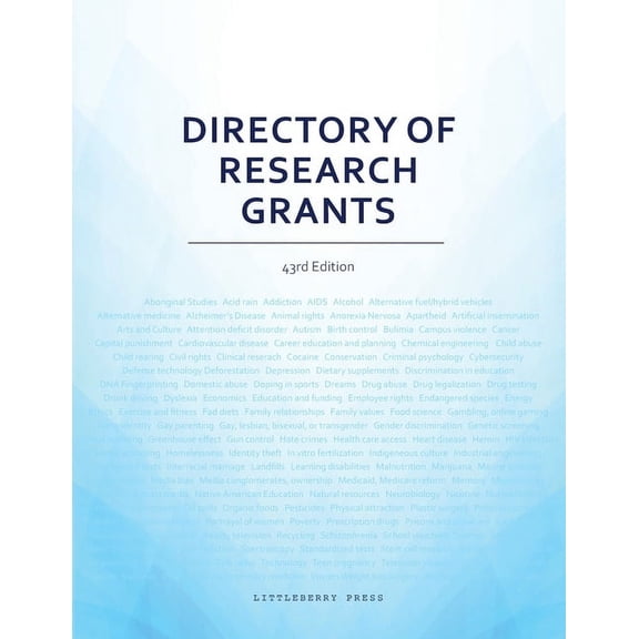 Directory of Research Grants (Paperback)