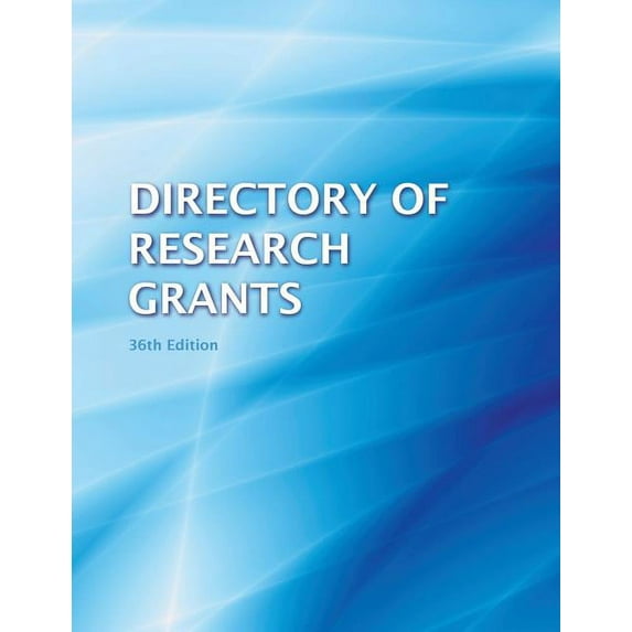 Directory of Research Grants: Directory of Research Grants 2013 (Paperback)