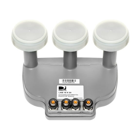 Directv Phase III 3 18x20 Lnb, Triple-feed, Multi Satellite LNB