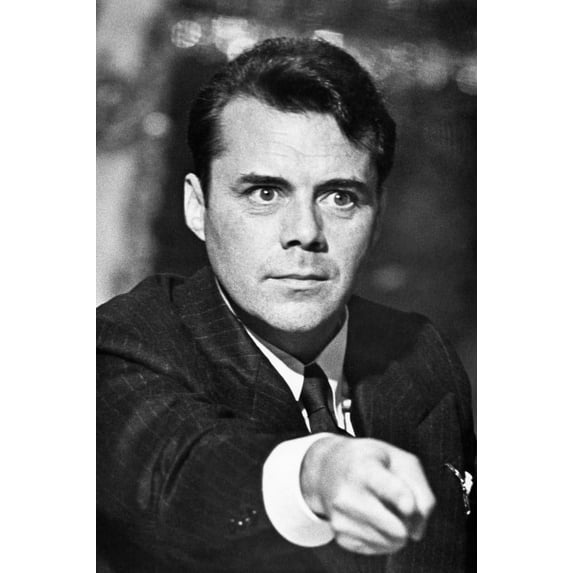Dirk Bogarde in La caduta degli Dei pointing finger Luchino Visconti's The Damned 24x36 Poster