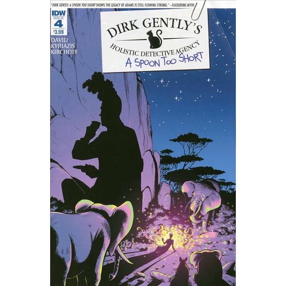 Dirk Gently's Holistic Detective Agency: A Spoon Too Short #4 VF ; IDW Comic Book