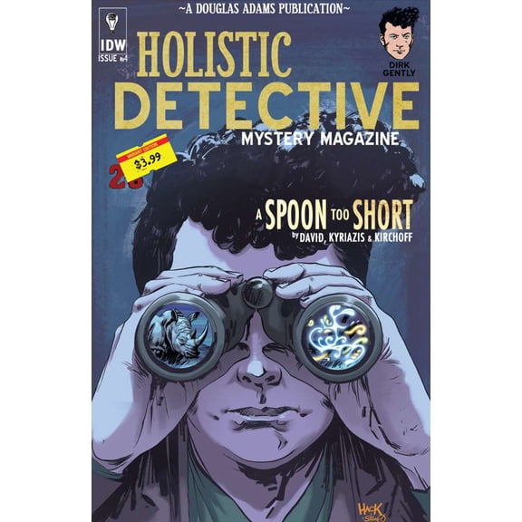 Dirk Gently's Holistic Detective Agency: A Spoon Too Short #4A VF ; IDW Comic Book