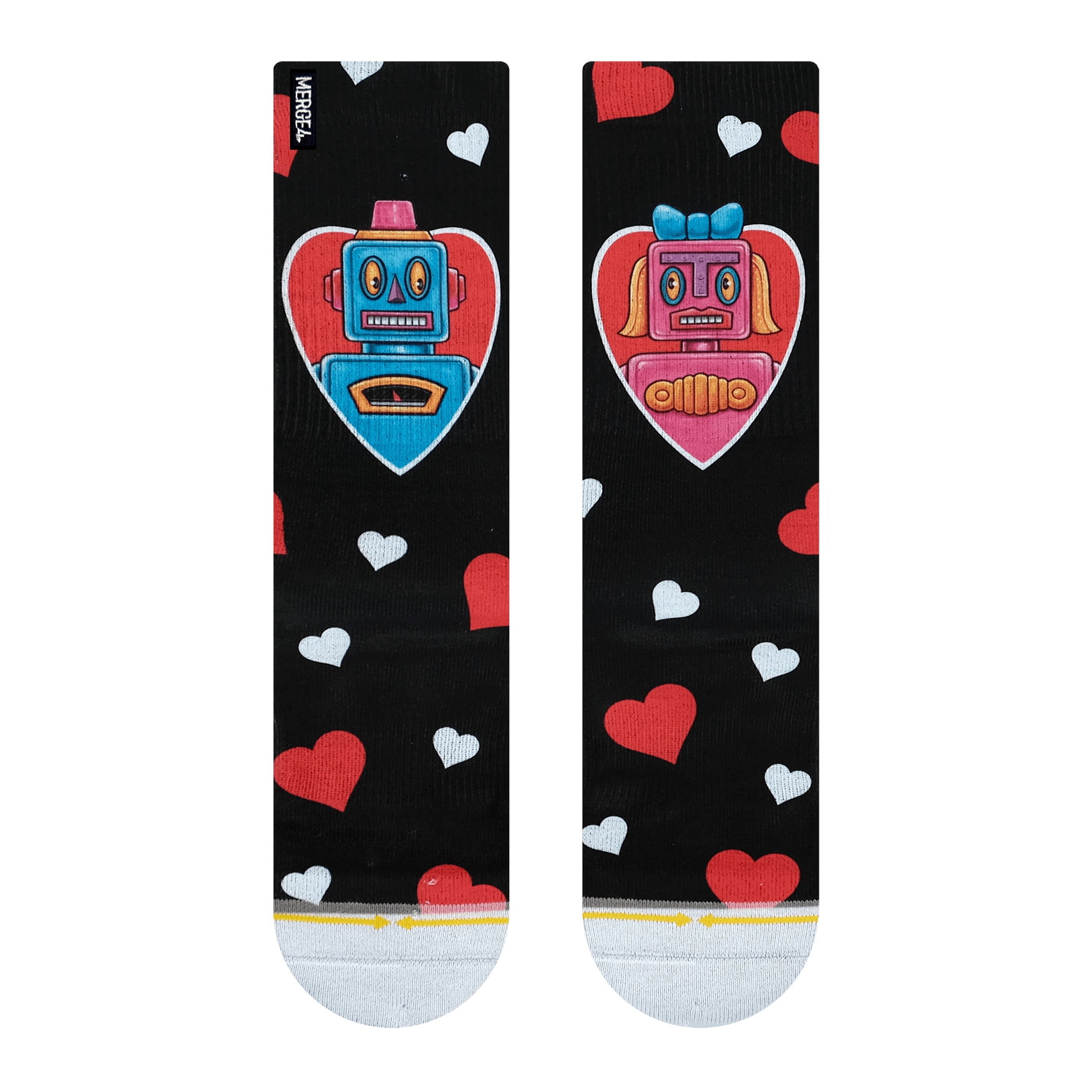 Dirk Hays Computer Love Crew Socks - Walmart.com