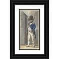 thumbnail image 1 of Dirk Langendijk 14x24 Black Ornate Framed Double Matted Museum Art Print Titled: Uniform of the Rotterdamsch Society of Wapenhandel De Palmboom (1787), 1 of 5