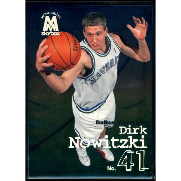 Dirk Nowitzki Rookie Card 1998-99 SkyBox Molten Metal #35