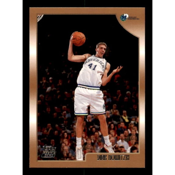 Dirk Nowitzki Rookie Card 1998-99 Topps #154