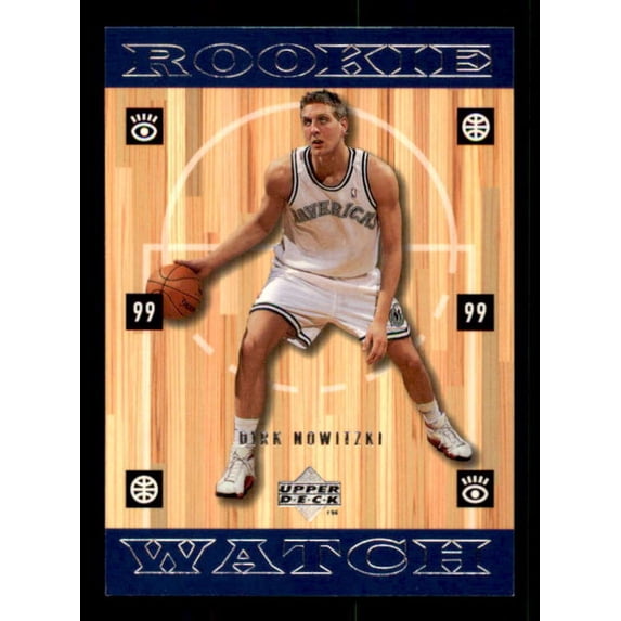 Dirk Nowitzki Rookie Card 1998-99 Upper Deck #320