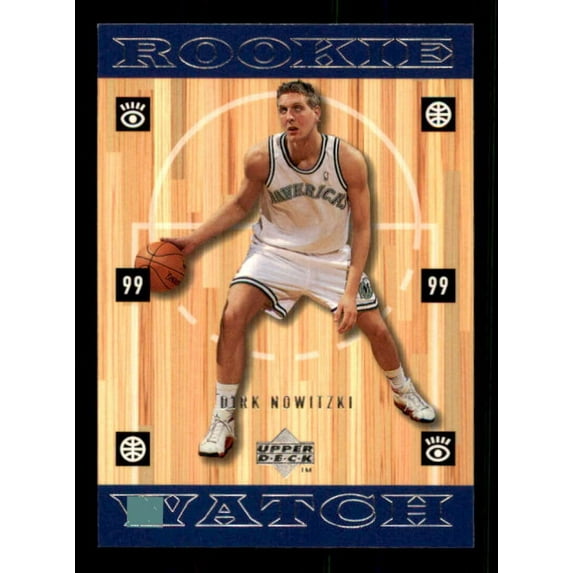 Dirk Nowitzki Rookie Card 1998-99 Upper Deck #320