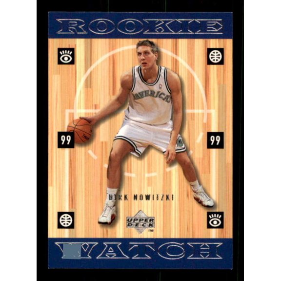 Dirk Nowitzki Rookie Card 1998-99 Upper Deck #320