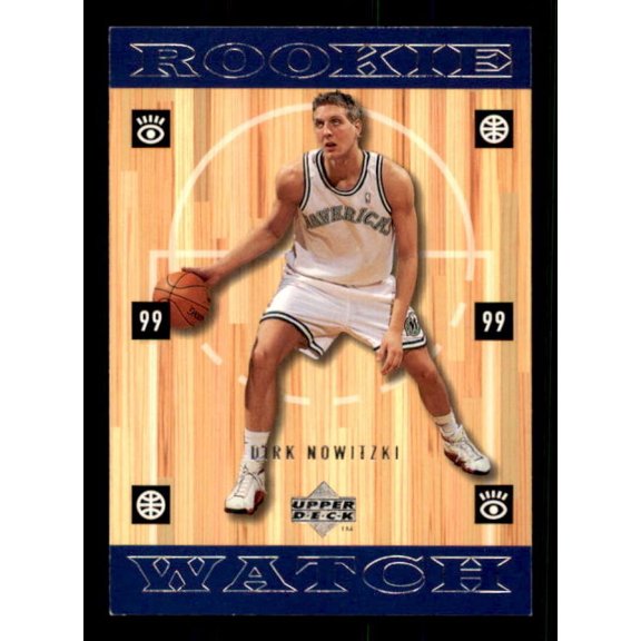 Dirk Nowitzki Rookie Card 1998-99 Upper Deck #320