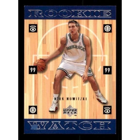 Dirk Nowitzki Rookie Card 1998-99 Upper Deck #320