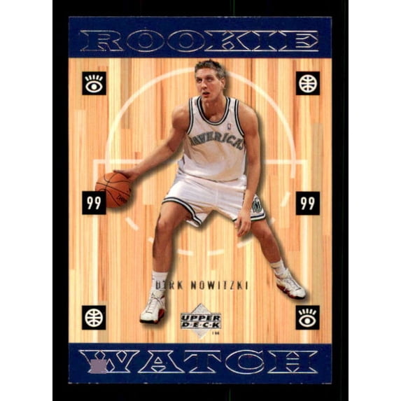 Dirk Nowitzki Rookie Card 1998-99 Upper Deck #320