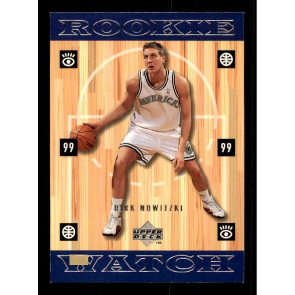 Dirk Nowitzki Rookie Card 1998-99 Upper Deck #320