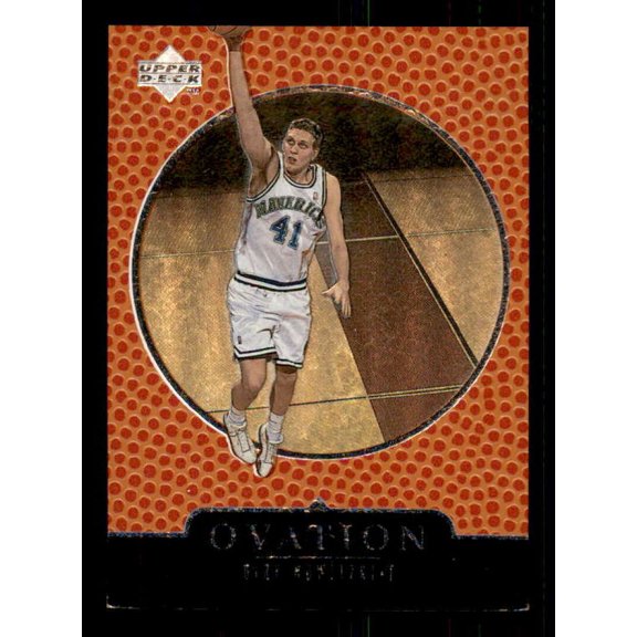 Dirk Nowitzki Rookie Card 1998-99 Upper Deck Ovation #79