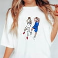 thumbnail image 1 of Dirk Nowitzki and Luka Doncic The Fade Away Basketball Stars Unisex T-Shirt, up to 5XL, 1 of 3