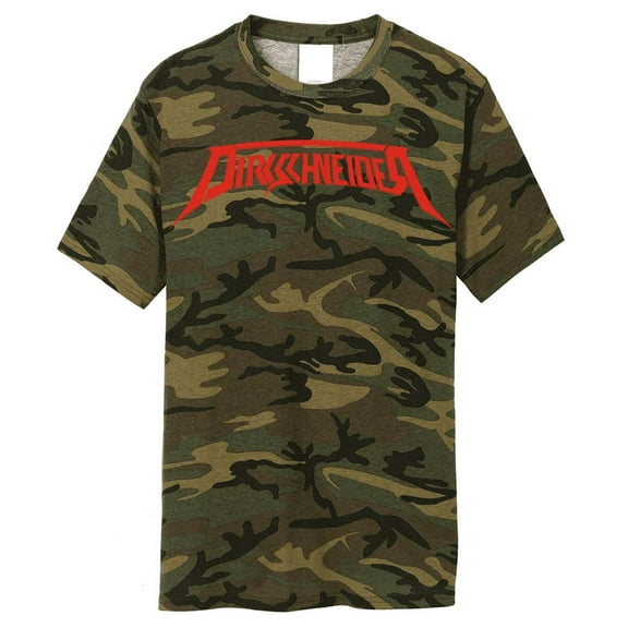 Dirkschneider Logo I'm A Rebel Camo T-Shirt