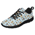 thumbnail image 1 of Dirndl Dress Lederhosen Oktoberfest Shoes for Men Women Running Sneakers Breathable Casual Sport Tennis Shoes Gift for Him Her Black Size 3.5, 1 of 5