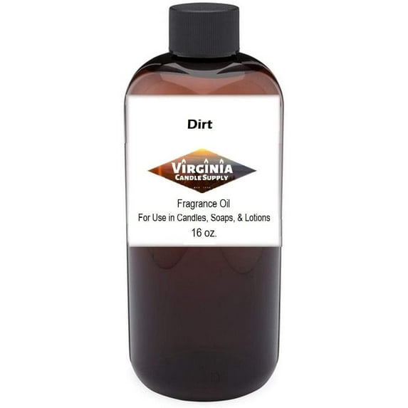 Dirt 16oz Bottle for Candle Making, Soap Making, Tart Making, Room Sprays, Lotions, Car Fresheners, Slime, Bath Bombs, Warmers