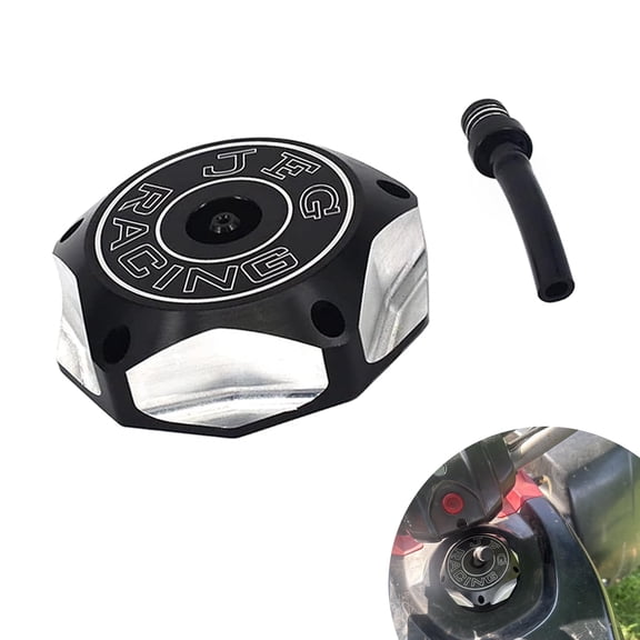 Dirt Bike Billet Gas Fuel Tank Cap Cover for CR85R 2003-2007 CR125R 2000-2007 CRF150R 2007-2020 CRF230F 2004-2019 CR250R 2000-2007 XR100R 50R 80R 70R 2001-2003 BADGER 1987-2001 RT100 1990-2000
