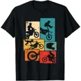 thumbnail image 1 of Dirt Bike Enduro Kids Boys Supermoto Vintage Motocross Unisex T-Shirt, up to Size 5XL, 1 of 2