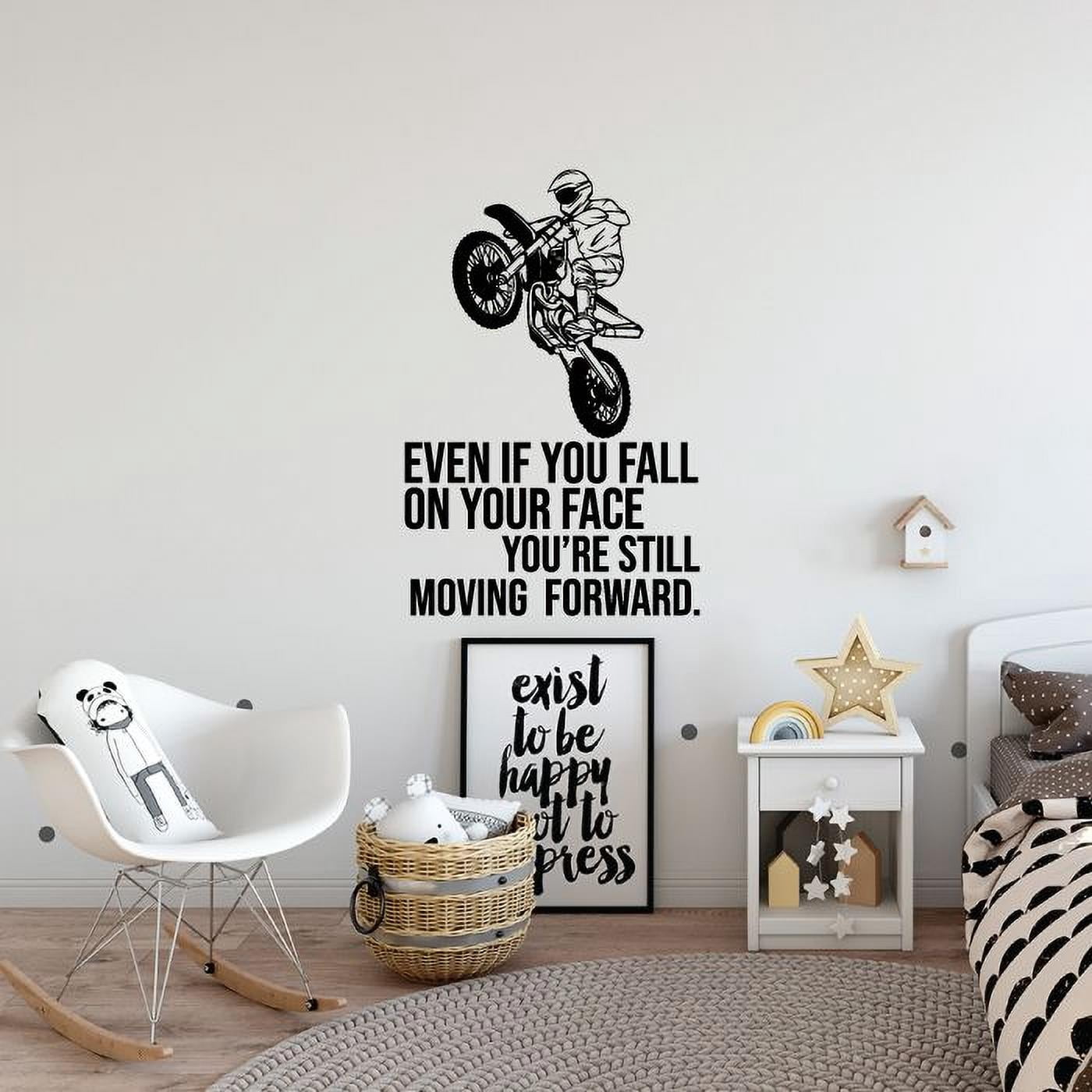 Dirt Bike Even If You Fall On Your Face You're Still Moving Forward ...