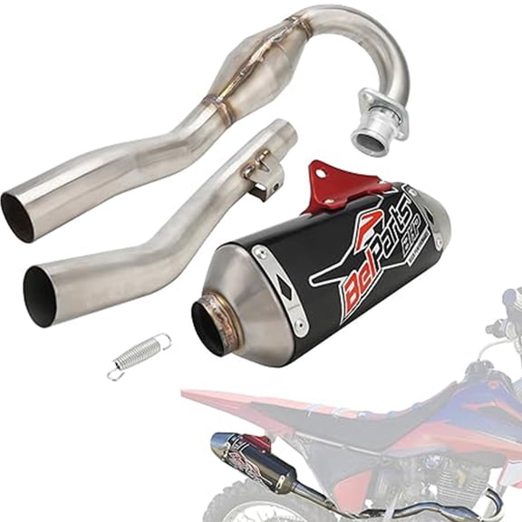 Dirt Bike Exhaust Slip On Exhaust Muffler Pipe Full Kit for Hawk 250 RPS CRF230F 2003-2017 DRZ125