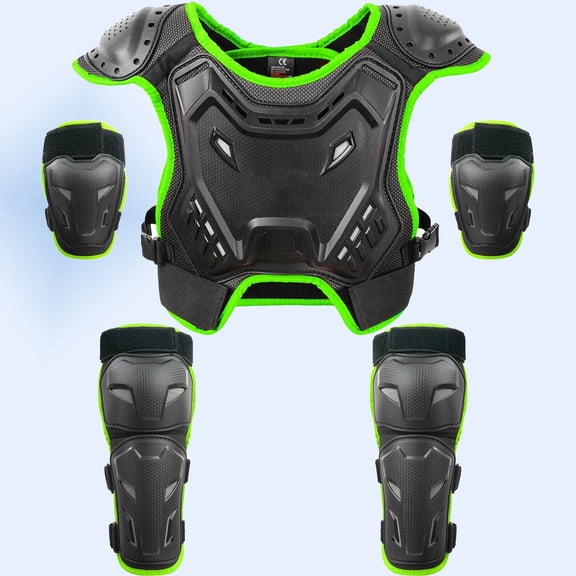 Dirt Bike Gear, Motocross Armor Protective Vest Suit for Cycling ATV