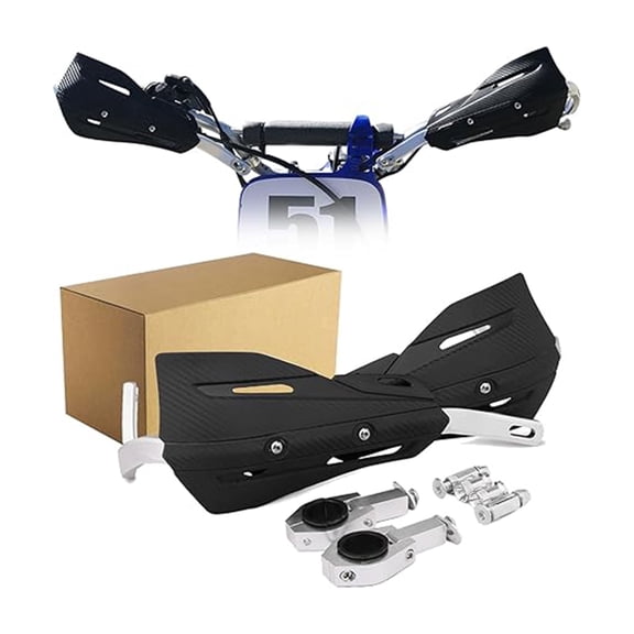 Dirt Bike Handguards Universal 7/8" 22mm and 1 1/8" 28mm Handlebar Motorcycle Hand Guards for Honda Dirt Bike Enduro ATV Motocross