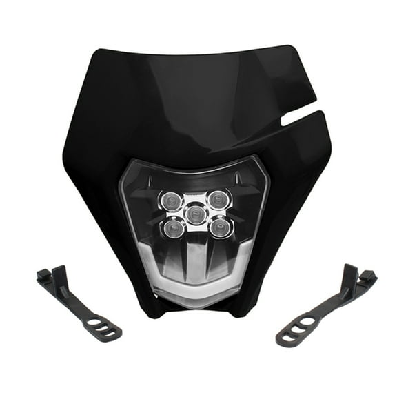 Dirt Bike Headlight Dirtbike LED Headlights Kit Motorcycle for Head Lamp Light Kit for Most Dirt Pit B