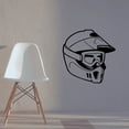 thumbnail image 1 of Dirt Bike Helmet Decal - 36 Inches, 1 of 1
