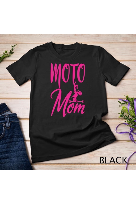 Dirt Bike Mother Motocross Mum Racing Biker Mothers Moto Mom Long Sleeve T-Shirt Sweatshirt