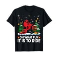 thumbnail image 1 of Dirt Bike Motocross Biker Ugly Christmas Pajama Funny T-Shirt, 1 of 5