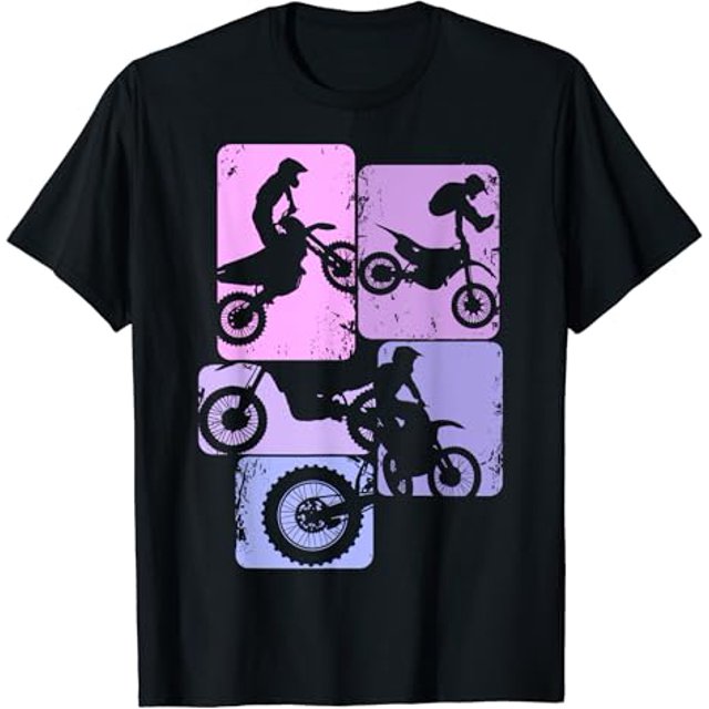 Dirt Bike Motocross Enduro Dirt Biking Girls Womens TShirt