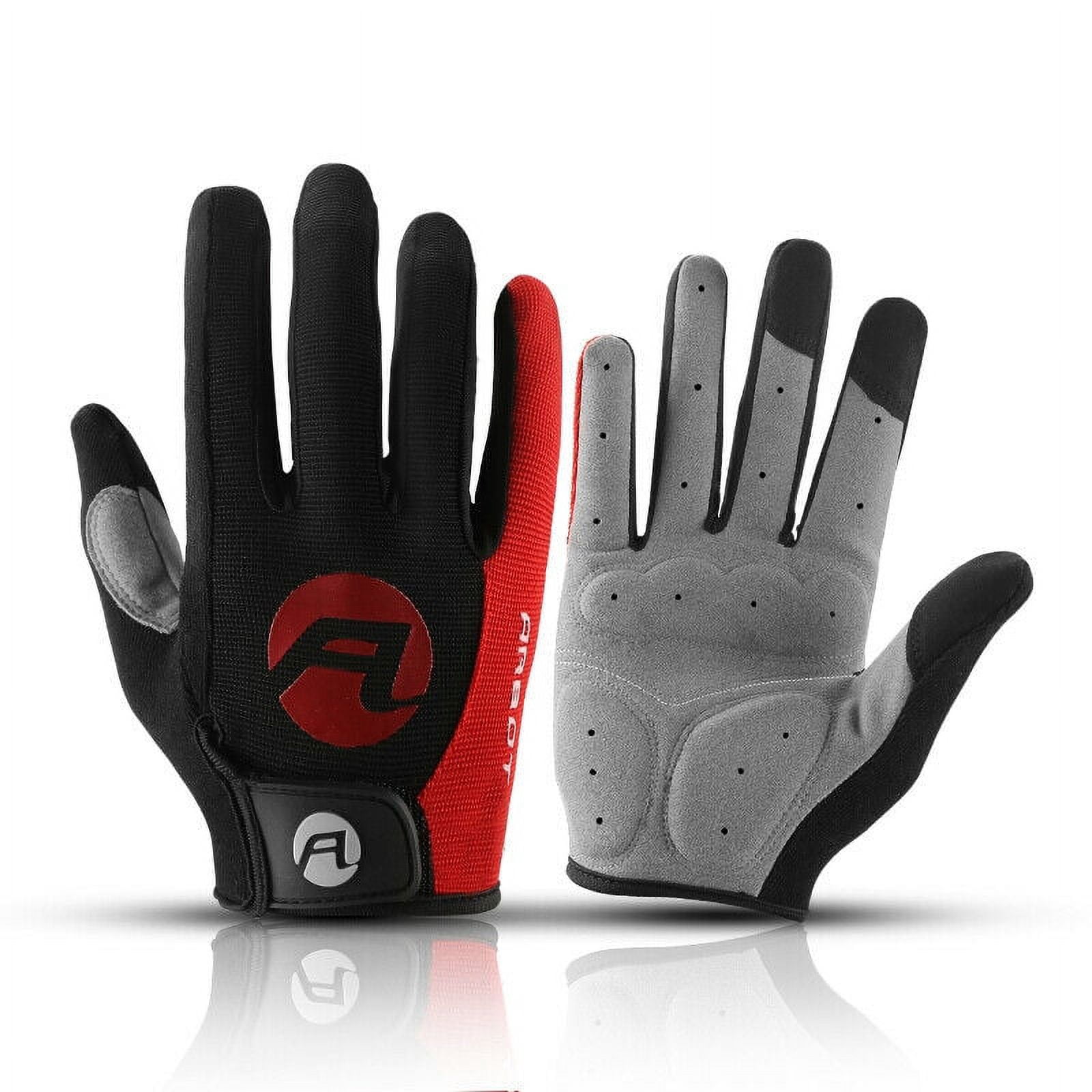 Genuine Sheepskin Touch Screen Gloves - Full Palm Anti-Slip For Motorcycle Riding, Cycling, Driving & Outdoor Travel