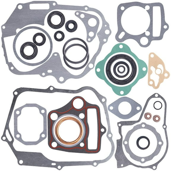 Dirt Bike Parts Gasket Set Motorcycle Parts Gasket Set For Honda 107Cc 110Cc 125Cc Horizontal Engine For Dirt Bikes And Karts