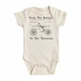thumbnail image 1 of Dirt Bike Patent Newborn Baby Bodysuit, 1 of 6