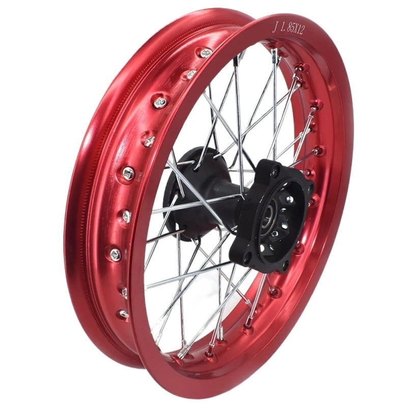Horror Four Inch Front Rims Applies to Dirt Bike Pit Bike 12 Inch Front Rims 12