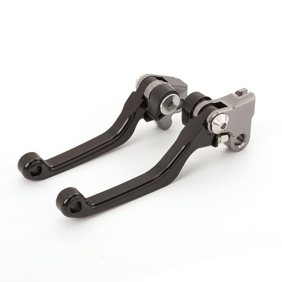 Dirt Bike Pivot Brake Clutch Levers for YZ426F YZ450F 2009-2023 / YZ250X 2016-2023 / YZ250FX 2020-2023 Black