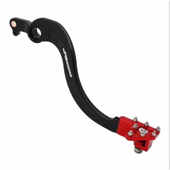 Dirt Bike Rear Foot Brake Pedal Motorcycle Foot Lever Red CNC For CRF250R 2004-2024 CRF450R 2005-2024 CRF450RX 2017-2023 CRF250RX 2019-2023
