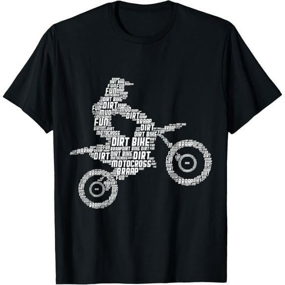 Dirt Bike Rider Motocross Enduro Dirt Biking Boys Men T-Shirt100%cotton
