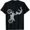 thumbnail image 1 of Dirt Bike Rider Motocross Enduro Dirt Biking Boys Funny Creative Graphic T-Shirt, 1 of 3