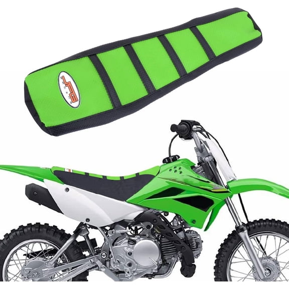 Dirt Bike Seat Cover Motorcycle Gripper Rubber Soft Skin Seat Covers for Kawasaki KX 65 KX65 KLX 110 KLX110 KLX 140 Motocross Trail Riding