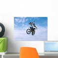 thumbnail image 1 of Dirt Bike Stunt Rider Wall Mural Decal Sticker, Wallmonkeys Peel & Stick Vinyl Graphic (18 in W x 13 in H), 1 of 4