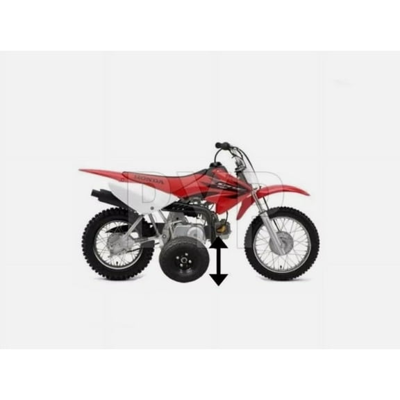 Dirt Bike Training Wheels - CRF70 / CRF110 - Fits most 50cc Bikes - Fast assembly and Easy Install - Made in the USA