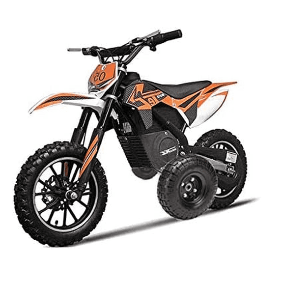 Dirt Bike Training Wheels - Fits MOTOTEC 24 Volt/36 Volt - Training wheels ONLY - Bike not included