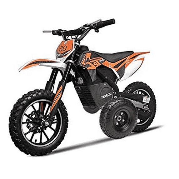 Dirt Bike Training Wheels - Fits MOTOTEC 24 Volt/36 Volt - Training wheels ONLY - Bike not included